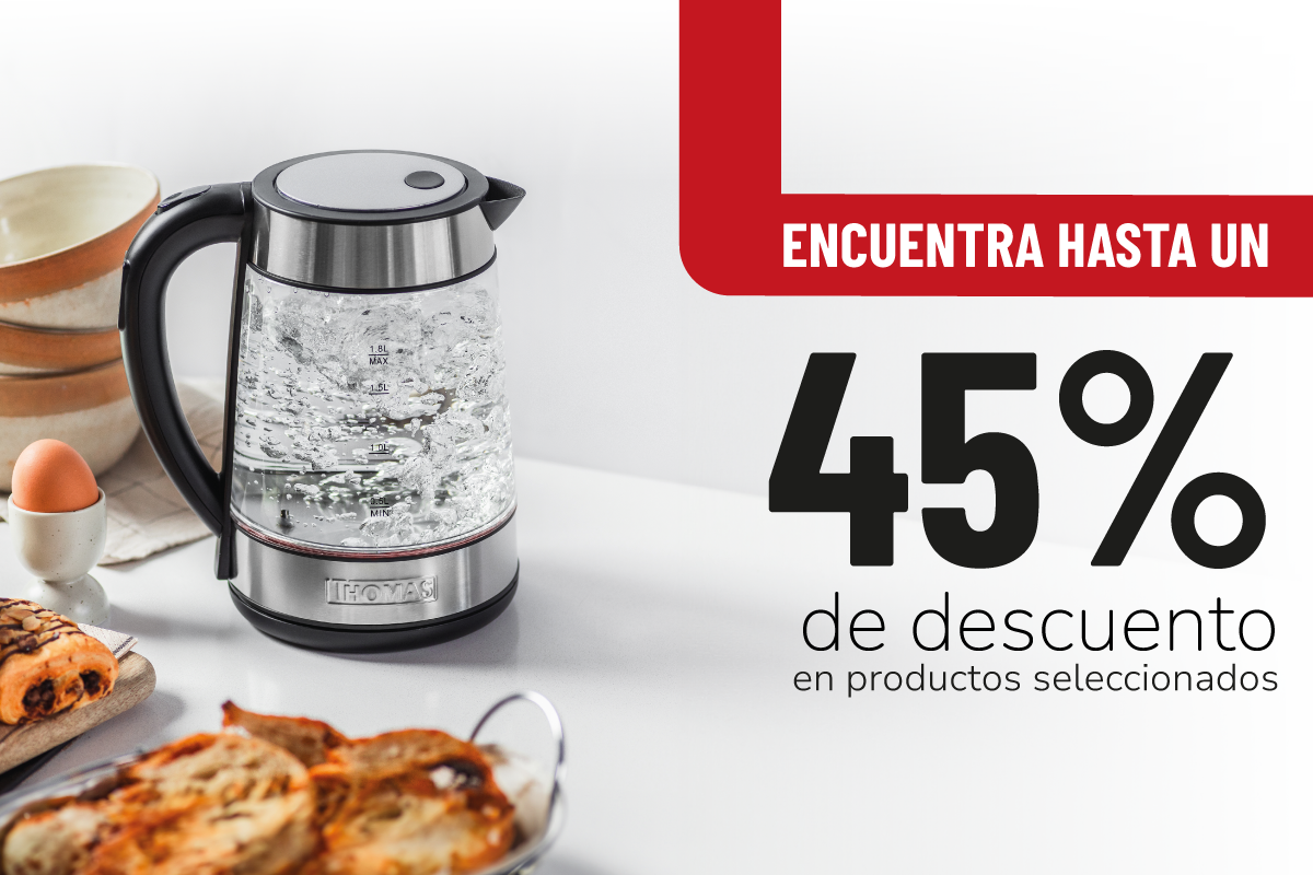 Hasta un 45% de descuento